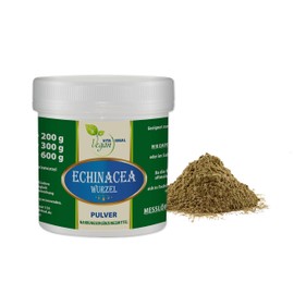 VITAIDEAL VEGAN® Echinacea root powder (purple coneflower root) 100 g including measuring spoon, pure natural without additives.