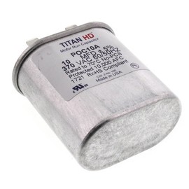 POC10A 10 MFD Oval Motor Run Capacitor (370V) 2 Pack