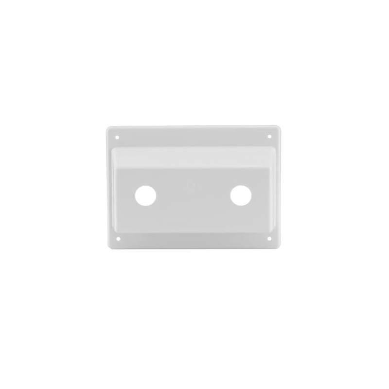 New Upgraded Faucet Bezel Stand Off Faucet Cover （White）