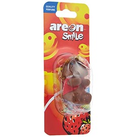 Air Freshener AREON Smile Car Air Freshener – Strawberry Scented Air Freshener