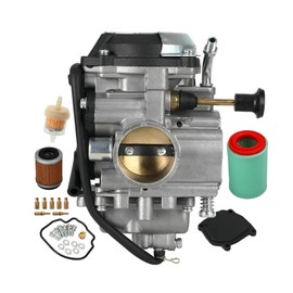 SVKZGFZ Carburetor for Yamaha Bear Tracker 250 2WD 1999-2004 YFM250X YFM250XL ATV Quad Carb 4XE-14140-01-00, with Air Filter & Oil Filter