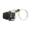 Shimano Tourney/TY SL-RS45 Revoshift, 3-speed front, left hand, with optical gear display