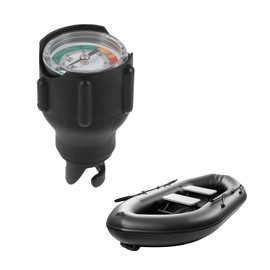 Barometer Inflatable Surfboard, 0-2 Bar/0-30 PSI Dinghy Pressure Gauge Dinghy Pressure Gauge Kayak Barometer, Pressure Gauge for Inflatable Boats