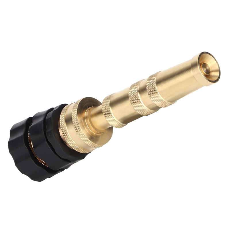 Brass Adjustable Hose Nozzle Water Hose Nozzles for Garden Sprayer