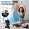 PISLIOU 12000mAh Rechargeable Desk Fan, Portable Air Circulator - 6