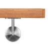 VKT Wooden Handrail 42 x 42 mm Wall Handrail German