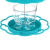Bird Feeder Foldable Portable Terrace Bird Feeder for Outdoor Garden