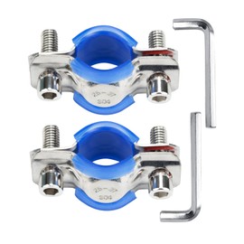 Timsec 2-Pack Fix Sinking Office Chair, 304 Stainless Steel Office Chair Saver for Stop Sinking, Height-Lock Bracket for Failed Gas Cylinder, Adjustable Chair Height Without Cylinder Replacement