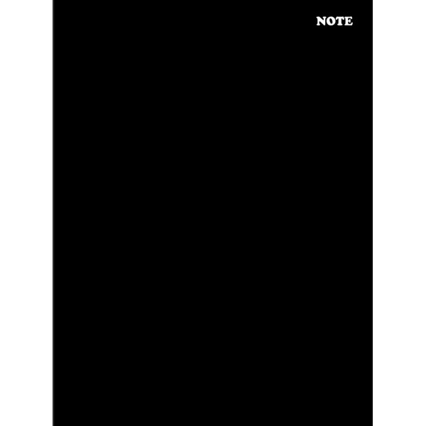 Giant black notebook, 320 grid pages notebook, Black notebook A4,