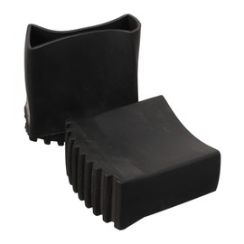 WOONEKY 2Pcs Non Slip Ladder Feet Covers Durable Pads for Enhanced Stability and Floor Protection Easy Installation High Temperature Resistant Suitable for Tiles and Carpets