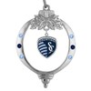 Kansas City Sporting Soccer Christmas Ornament