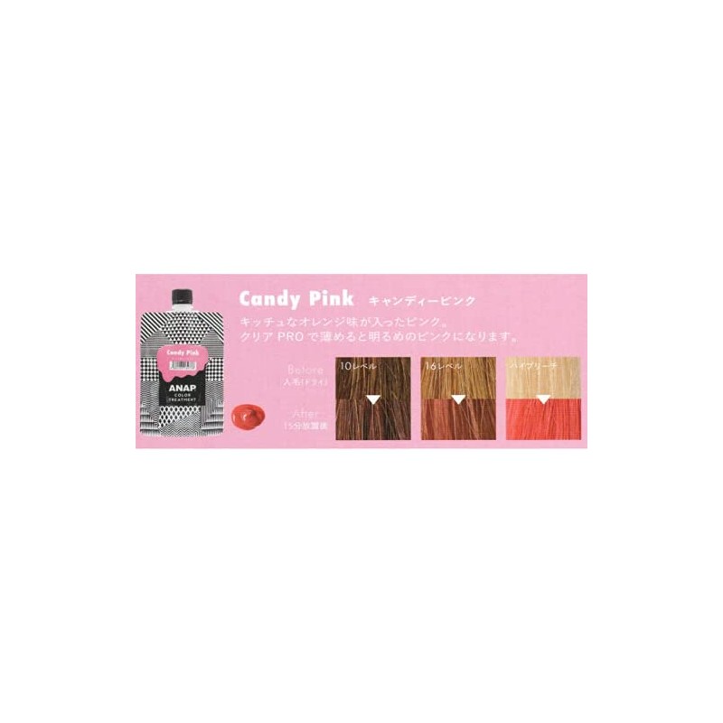 Kaei Chemical ANAP Color Treatment, Candy Pink, 5.3 oz (150
