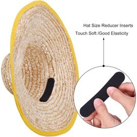 30 Pack Hat Sizer Reducer Insert Hat Size Tape, for Helmat, Hat, can Superimpose to Make A Thicker Size Hat Sweat Liner Protecto