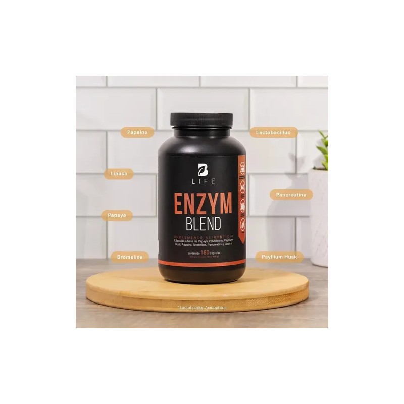 Enzimas Digestivas | 180 Cápsulas