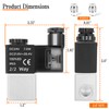 Solenoid Valve, 1/4'' NPT Pneumatic AirTAC 2V025-08 24V 2 Position
