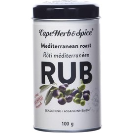 THE CAPE HERB & SPICE CO Mediterranean Rub Roast, 100 GR
