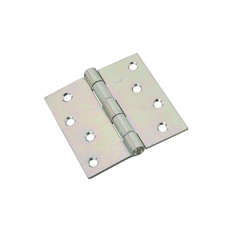 National Hardware N261-669 V505 Non-Removable Pin Hinge in Zinc plated,4
