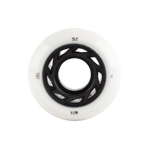 Welcome Skateboards Wheels Orbs Ghost Lites White/Black, 52mm 102A