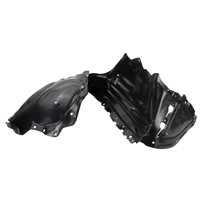 TRQ TRQ Front Left Inner Fender Liner Black Drivers Side