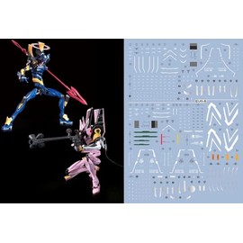 Fluorescent!! RG Evangelion Mark.06 & Regular Practical Model No. 8 α EVA Detail Up Water Transfer Decal