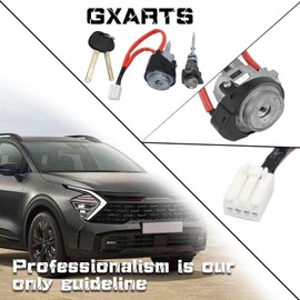 GXARTS Ignition Switch Lock Cylinder & Door Lock Cylinder with Keys Compatible with Kia Sportage 2017 2018 2019 2020 2021 2022 81900-D9G00