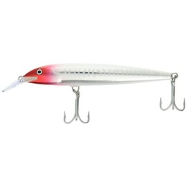 Rapala Unisex's Floating Magnum Lure, Red Head UV, 18