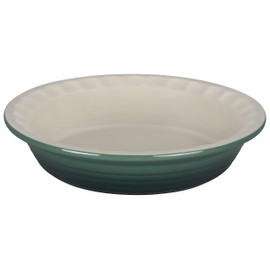 Le Creuset Stoneware Pie Dish, 9", Artichaut