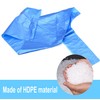 4 GALLON Bathroom Trash Bags, 4 Rolls/100 Counts Small HANDLES