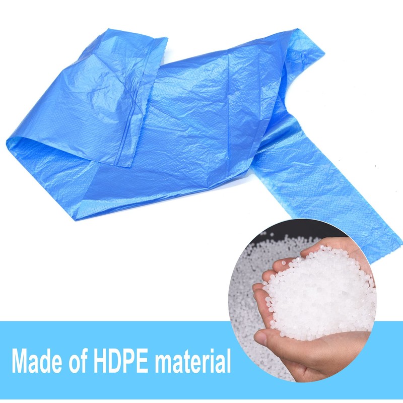 4 GALLON Bathroom Trash Bags, 4 Rolls/100 Counts Small HANDLES