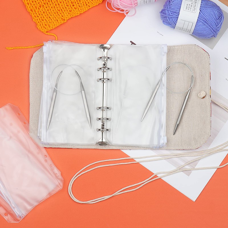 Coopay Circular Knitting Needles Storage Bag, Compact Circular Needle Case
