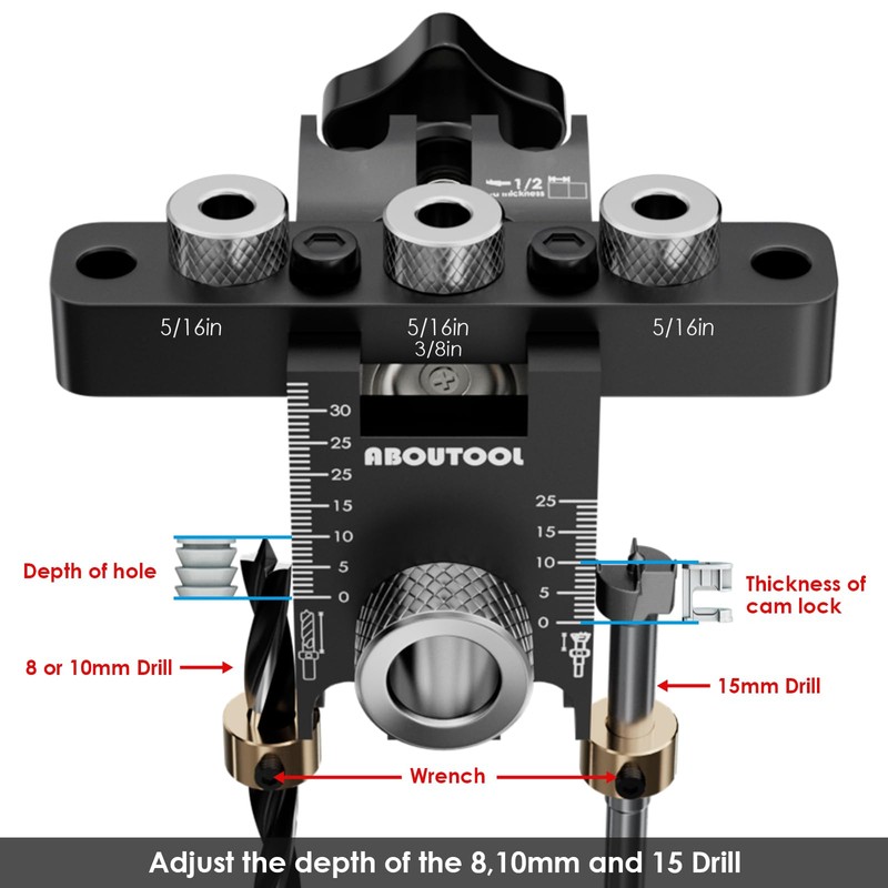 Self Centering Doweling Jig Kit - Dowel Jig Kit for