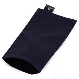 Yoga Studio Eye Pillow Cover – 12cm x 23cm, Yoga Pillow Cover for Spa or Massage Therapists (Navy)