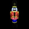 Lighted Inflatable Nutcracker Soldier Outdoor Christmas Decoration - 6.25'