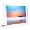 B&NN 8x10 Acrylic Picture Frame Floating Look，3MM + 3MM Thickness