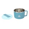 Ramen Bowl Set 1200ML, Stainless Steel Ramen Bowl with Lid
