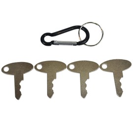 SPAKYGIE ELI80-0089 ELI800089 4PCS 1570 Ignition Keys fits for Ford New Holland 1210 1300 1320 1520 1530 1620 1630 1715 1720 1725 1920 1925 2120 3415