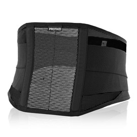 PROTAID 344002 M Waist Supporter with Supporter Belt Mesh Material Thin Lightweight Unisex