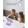 Aoviho Tablet Stand 360° Rotating Aluminum Holder - Adjustable, Portable