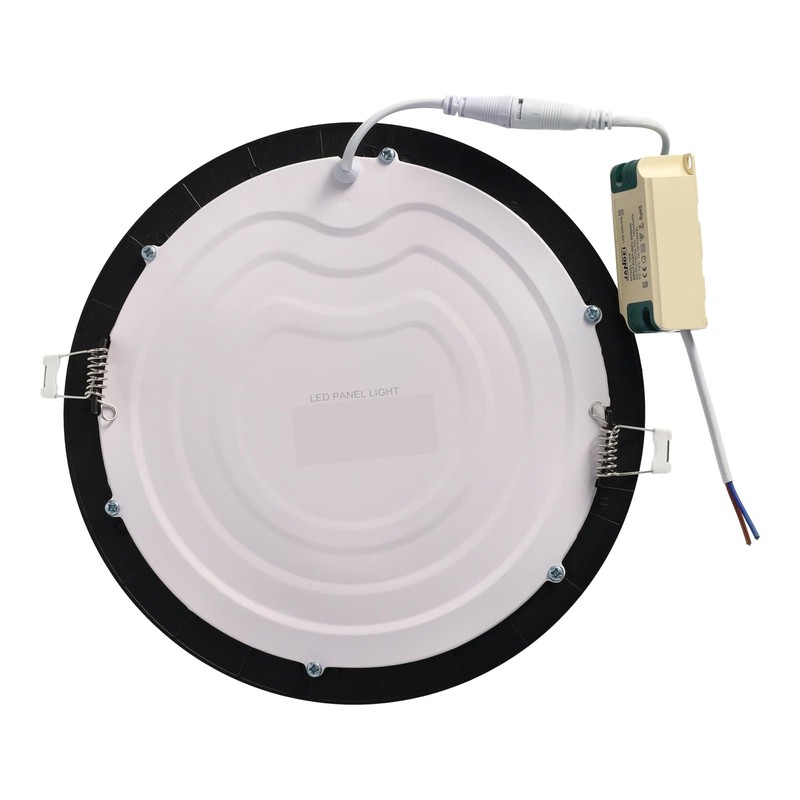 JANDEI - Pack of 2 LED Downlights 18 W Round