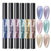 Rotuladores Color Para Uñas 6 Piezas Magnético Alto Brillo Secado