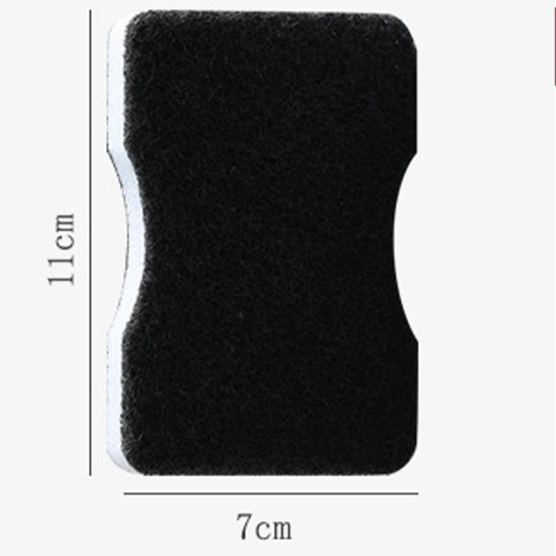 DOITOOL Pack of 10 Cleaning Sponge Double-Sided Sponge Black Kitchen