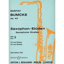 Studies: 24 Etudes du Jazz. op. 43. Saxophone (2 Saxophones).