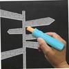 Ciieeo 10pcs Dust Chalk Holder Clip Portable Water Soluble Chalk