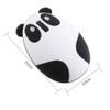 Panda Computer Mouse, Ratón Óptico Inalámbrico de 2.4GHz, con Dos