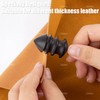 AUEAR, 2 Pack Leather Burnished Bits for Rotary Burnisher Tools
