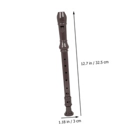 Mikinona Beginner Recorder for Music Classes Soprano Flute Instrument for Adults Easy to Play Student Recorder with Precision Pitch Control for Home Practice