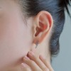 Gold&Deer 14K Goldfield Rope Twisted Earrings White Gold / 골드앤디어
