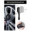 Fantasticlean 6PCS Car Wheel Cleaning Pro Kit, Tire Brush, Soft-bristled
