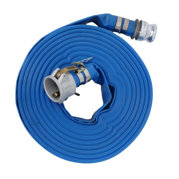 findmall 1-1/2 x 100FT Heavy Duty Pool Backwash Hose, Reinforced