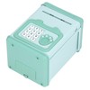 Fingerprint Password Cash Piggy Bank for Kids Auto Scroll Paper